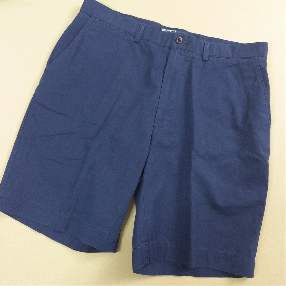 Polo Ralph Lauren Prospect Shorts Mens 36 Navy Blue Classic Preppy